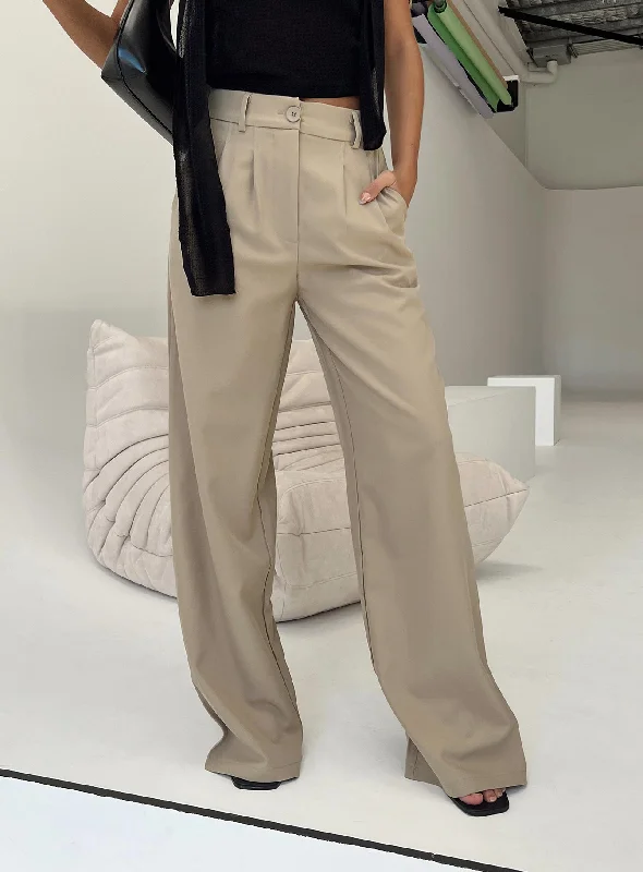 Archer Pants Taupe Tall