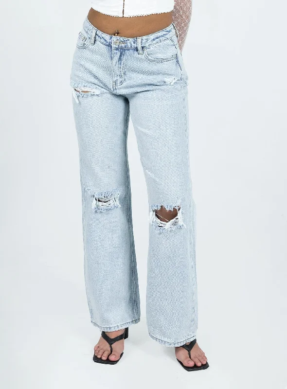 Tanya Straight Leg Jeans Denim