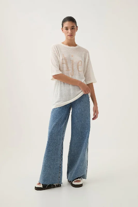 Elvira Oversized Linen Tee