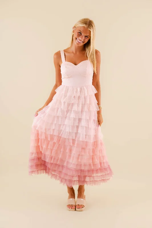 Just Like That Tulle Midi Dress