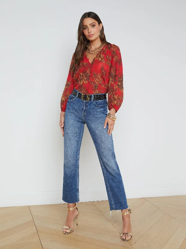 Milana Slouchy Stovepipe Jean