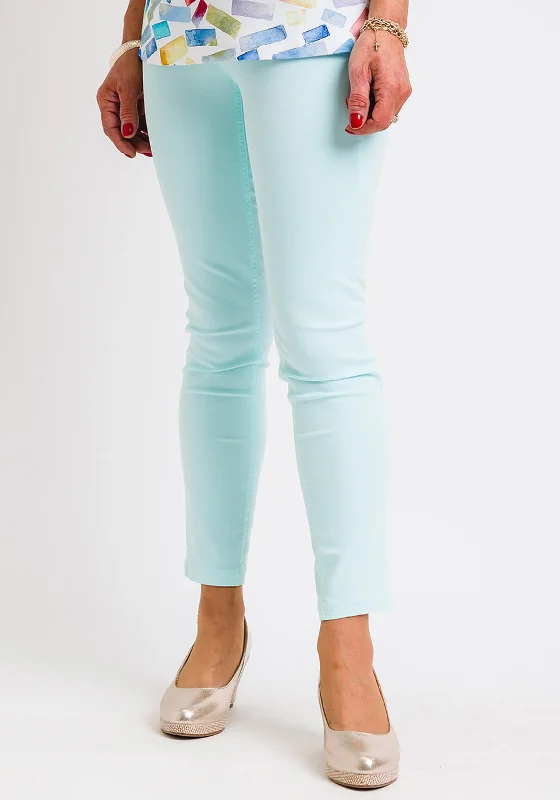 Robell Elena 09 Skinny Crop Jeans, Pale Blue