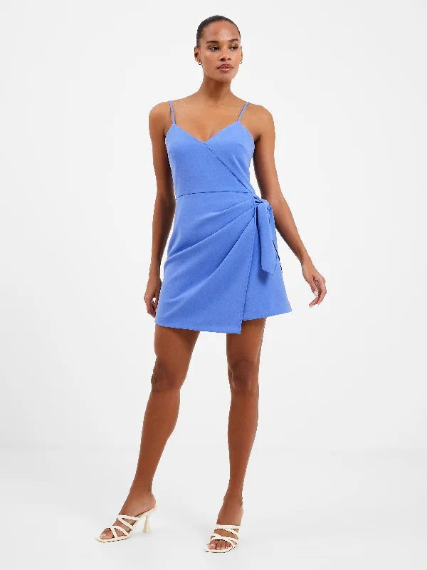 Whisper V Neck Bow Envelope Dress