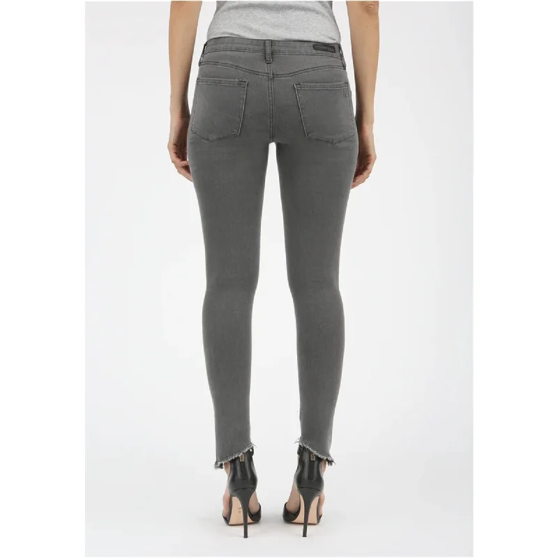 Articles Of Society Womens Carly Step-Hem Cropped Jeans