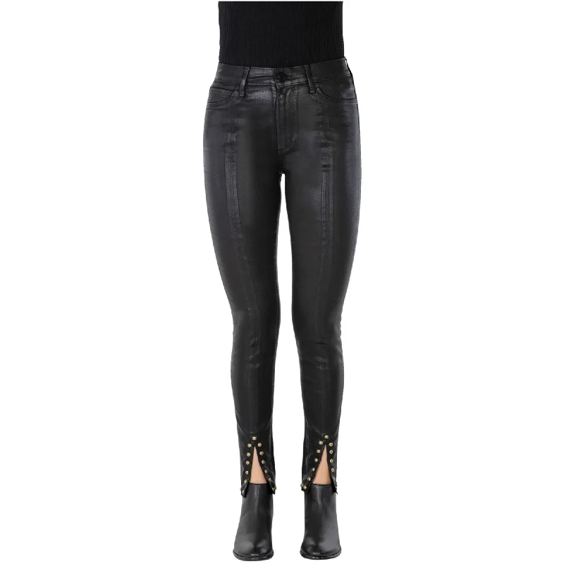 Articles of Society Womens Hilary Stretch Jeans, Black, 26