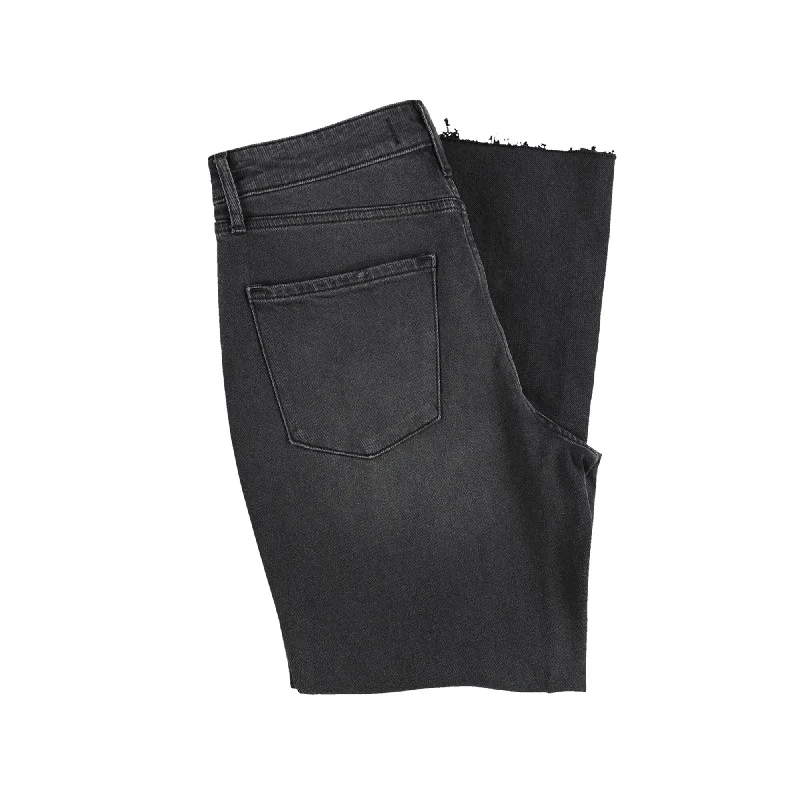 Articles Of Society Womens Kate Cropped Straight Leg Jeans