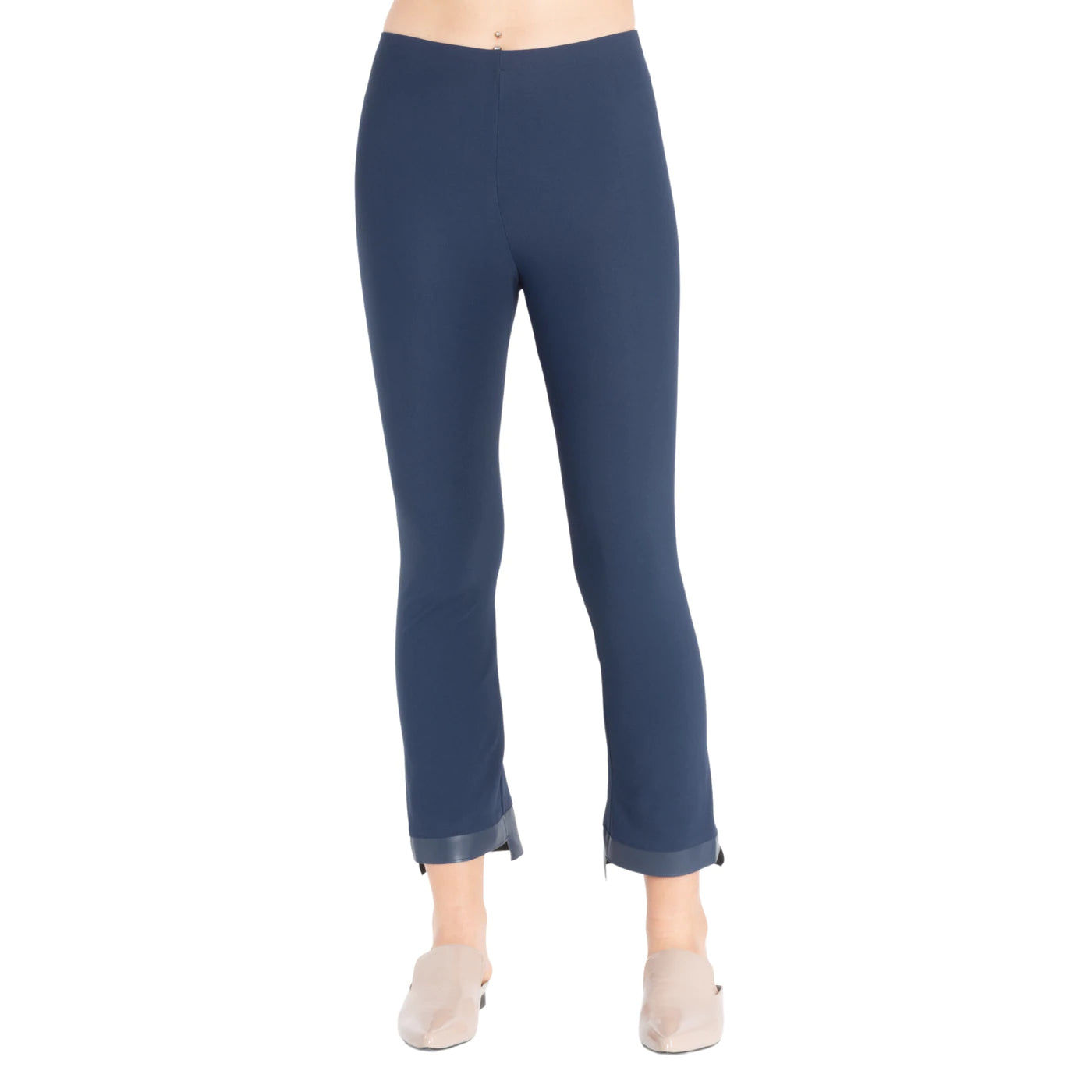 Olga Cropped Flare Pant - Marine