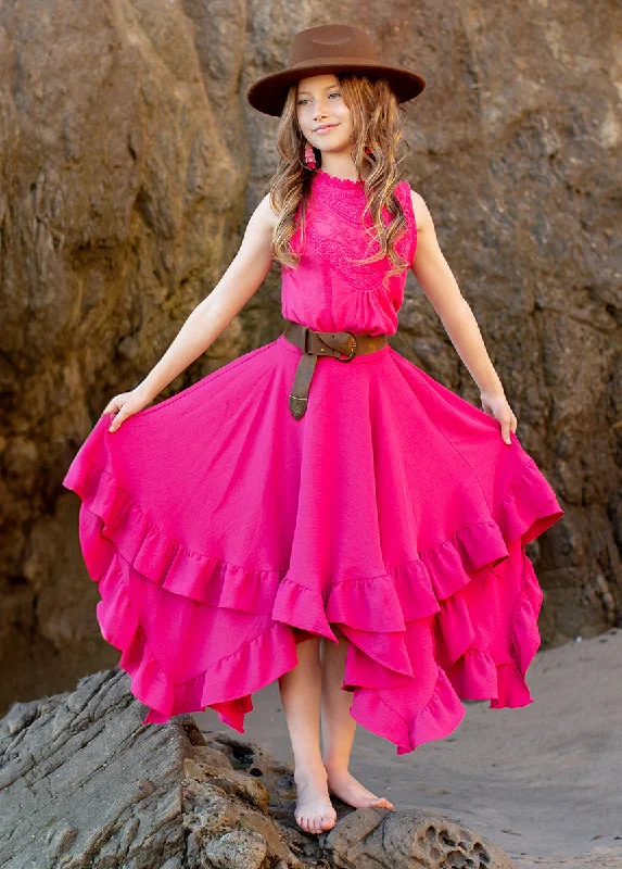 Sena Skirt in Fuchsia