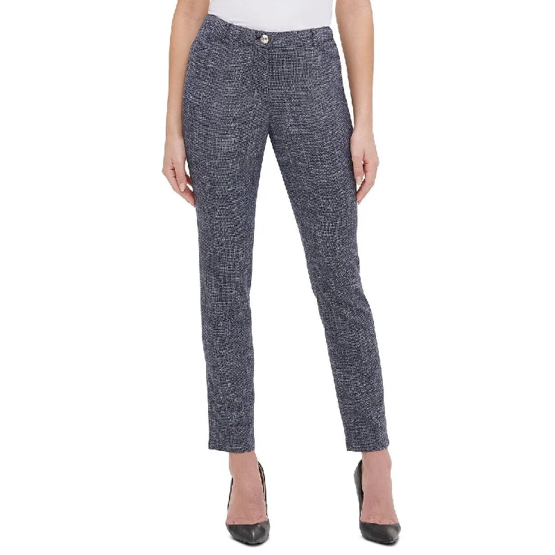 Tommy Hilfiger Women's Slim-Fit Pants Blue Size 4