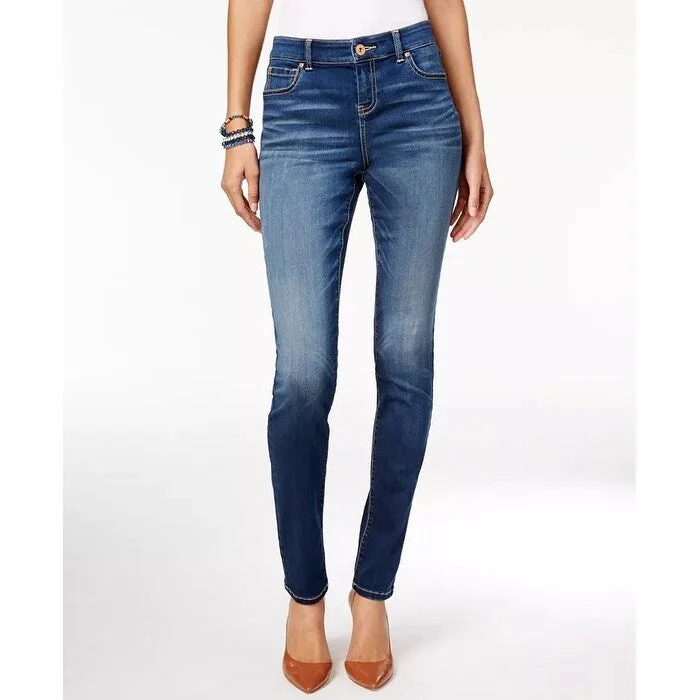 INC International Concepts Women's Skinny Jeans Blue Size 2 Petite - 2 Petite