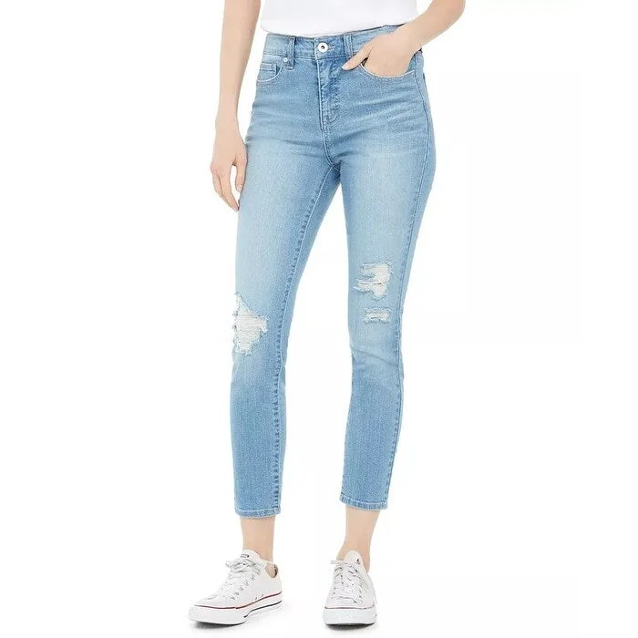 Style & Co Women's Skinny Ankle Jeans Blue Size 6